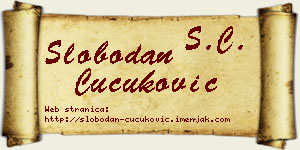 Slobodan Čučuković vizit kartica